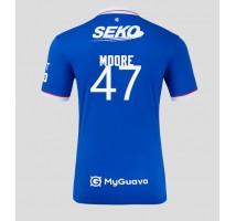 Rangers Mikey Moore #47 Koszulka Podstawowa 2025-26 Krótki Rękaw